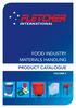 FOOD INDUSTRY MATERIALS HANDLING PRODUCT CATALOGUE VOLUME 4