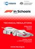 2018/2019 F1 in Schools Australian Technical Regulations