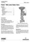 Fisher RSS Lined Globe Valve