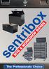 sentribox SITE & WORKSHOP BOXES The Professionals Choice