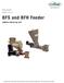 BFS and BFH Feeder Additive Metering Unit
