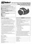 EVA Series Powered Air-Purifying Respirator Blower Assembly User Manual