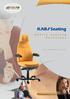 KAB office chairs provide movements to relieve everyday stresses placed on the body