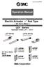 Electric Actuator / Rod Type