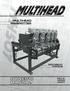 Multihead OWNER S MANUAL MULTIHEAD PINSPOTTER MACHINERY DIVISION. Part #: