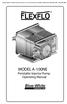 MODEL A-100NE Peristaltic Injector Pump Operating Manual