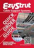 Cable Support Systems. order guide. Australia s leading range of cable and pipe support systems.