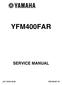 YFM400FAR SERVICE MANUAL