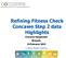 Refining Fitness Check Concawe Step 2 data Highlights