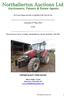 On Farm Dispersal Sale on behalf of JM Tate & Son. Saturday 23 rd May am. Church House Farm, Swainby, Northallerton, North Yorkshire, DL6 3HT