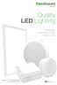 Quality LED Lighting. LED Bulkheads Recessed Ceiling Luminaires Emergency Lighting. Edition