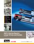 Modular Electrical Linear Drives Catalog 0950