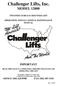 Challenger Lifts, Inc. MODEL 12000