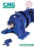 Cycloid 600 speed reducers. Compact high efficiency cyloidal speed reducers