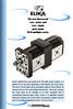 The new Marzocchi Low - noise and Low - ripple gear pump ELI2 multiple series