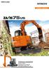 ZAXIS-5A series HYDRAULIC EXCAVATOR