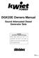 DGK25E Owners Manual