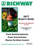 2017 Buyer s Guide. Foam Marking Systems Foam Concentrates Planter Fertilizer Control. All prices are effective 11/1/16