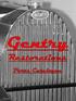 Gentry Restorations Parts Catalogue