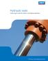 Hydraulic seals. A wide range for hydraulic cylinders in off-highway applications. The Power of Knowledge Engineering