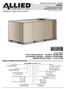 K-Series Rooftop Units Standard Efficiency - 60 HZ ASHRAE 90.1 COMPLIANT