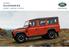 DEFENDER DEFENDER ACCESSORIES ACCESSORIES JANUARY JUNE 2016 EDITION 2 JULY DECEMBER 2015