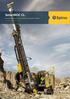 SmartROC CL Surface drill rig for open pit mining and selective mining