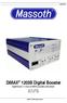 MASSOTH. DiMAX 1203B Digital Booster Digital Booster 3 x 4 Amps for NMRA compatible model railroads. Item No.: Version 1.
