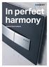 In perfect harmony Actuator Brochure new page 1.indd 1 20/08/2014 8:58 am
