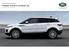 YOUR PERSONALISED LAND ROVER. RANGE ROVER EVOQUE SE SE Si4 PETROL AUTOMATIC (240PS)