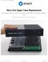 Xbox One Upper Case Replacement