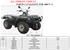 ALL TERRAIN VEHICLE PARTS CATALOGUE FOR 400CC-A