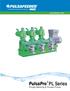 An IDEX Water & Wastewater Business. pulsafeeder.com. PL Series Plunger Metering & Process Pumps