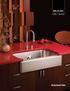 Undermount Sinks. Lustrous (Highlighted) Satin A bold, linear radiant finish. (E) Bright Euro Highlighted A soft, circular semi-reflective finish