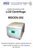 LCD Centrifuge MDCEN-302