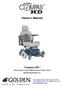 Owner s Manual. Compass HD. Heavy-duty Center-Wheel Drive Power Chair GP620 SS/GP620 CC