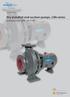 Dry installed end-suction pumps, LSN-series. according to ISO 2858 / ISO 5199