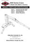 3000 Series Crane & Model 445 (Metric Version) Volume 2 - PARTS AND SPECIFICATIONS