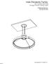 Inde-Pendants Family. 32L Cylinder with Ring Chicago Plenum Ceiling Types. Document No