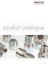 product catalogue Q116 ISO 9001:2008 certified