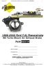 BD Turbo Mount Air Exhaust Brake Part#