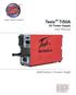 Tesla TI50A. DC Power Supply User Manual. Built Smart...Proven Tough. Power Anytime, Anywhere