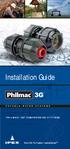 Installation Guide PHILMAC 3G TM COMPRESSION FITTINGS. Turn On To Faster Installation TM