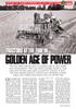 GOLDEN AGE OF POWER TRACTORS AT THE FORE IN HISTORY OF POWER FARMING PART THREE