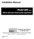 Installation Manual. Model 665 Metric. 400 & 420 Litre Preservative Applicator M-INST 12/13