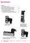 Series 32D Electronic Pressure Switch for Hydraulic and High Pressure Applications. Series 18D Hydraulic. Pressure Switch