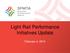 Light Rail Performance Initiatives Update. February 4, 2014