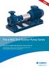 The e-nsc End Suction Pump Series