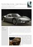 1964 Porsche 904 GTS Carrera Grand Touring Competition Coupe