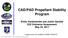 CAD/PAD Propellant Stability Program